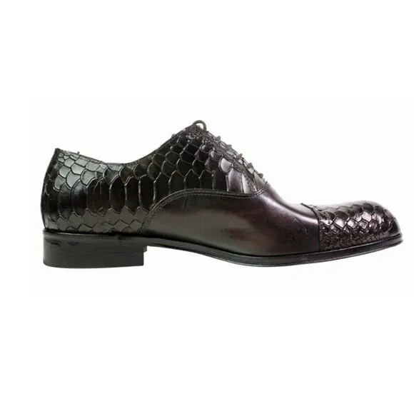 Fabio Coffee Men’s Italian Leather Shoes