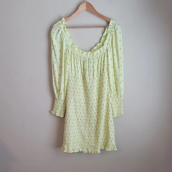 FAITHFULL the Brand Gombardy Mini Dress Bisset Floral Size 8