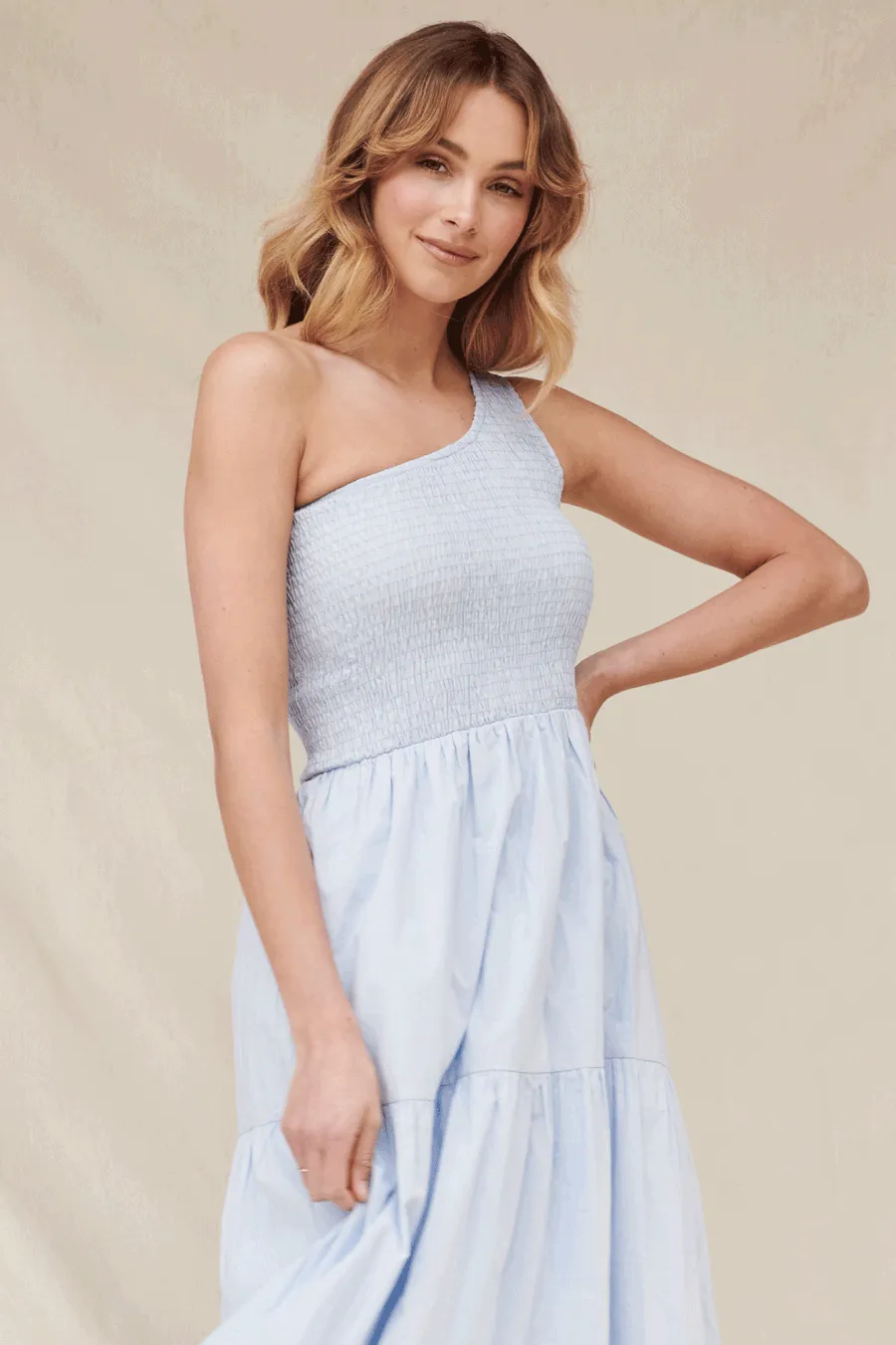 Florence Dress Blue