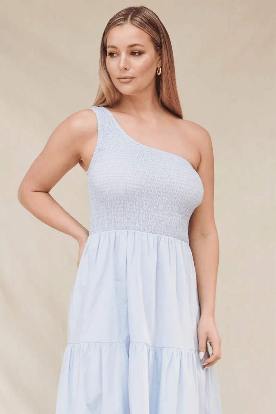 Florence Dress Blue