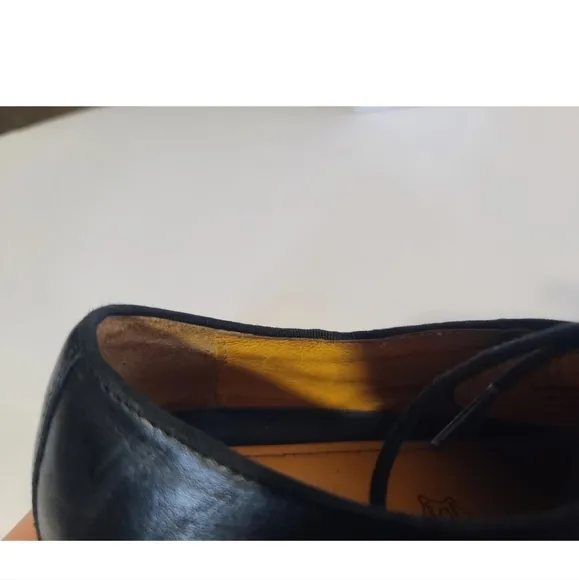 Florsheim Blaze Plain Toe Black Smooth Mens Geniune Leather Dress Shoes US 10.5