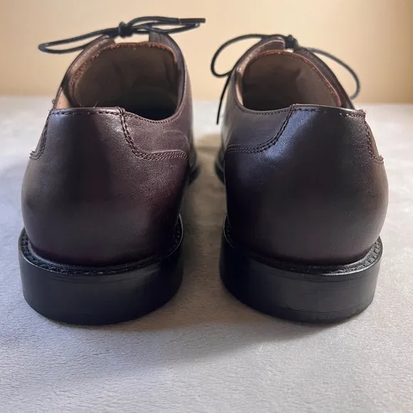 Florsheim Men's Size 10 D Brown Leather Dress Shoes