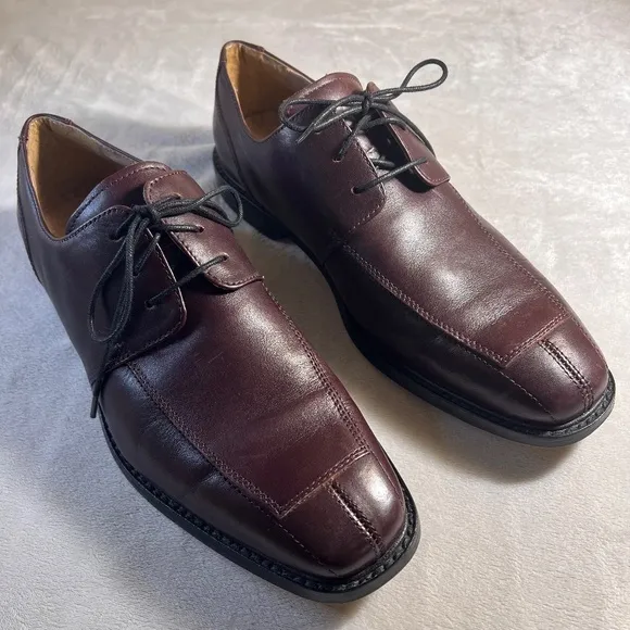 Florsheim Men's Size 10 D Brown Leather Dress Shoes
