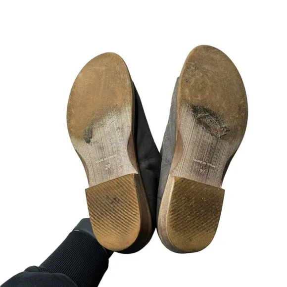 Free People | Mont Blanc Asymmetrical Sandals in Zinc Gray 39