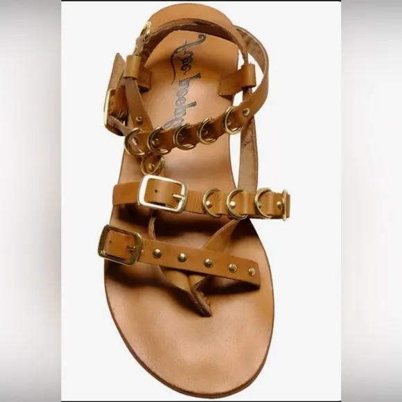 FREE PEOPLE Women’s Midas Touch Sandals Tan Size 10