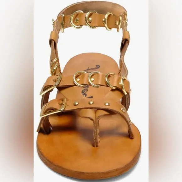 FREE PEOPLE Women’s Midas Touch Sandals Tan Size 10