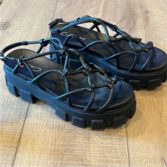 Free People x Circus NY Greyson Strappy Sandals US 7