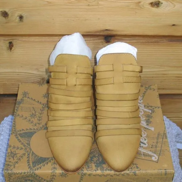 Free People Womens 8 Byron Strappy Mule Shoes