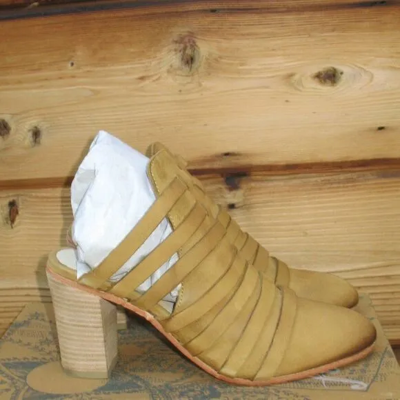 Free People Womens 8 Byron Strappy Mule Shoes