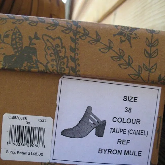 Free People Womens 8 Byron Strappy Mule Shoes