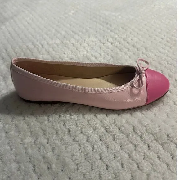 French Sole FS/NY Index Ballet Flats Women's 7B Pink Blush Leather