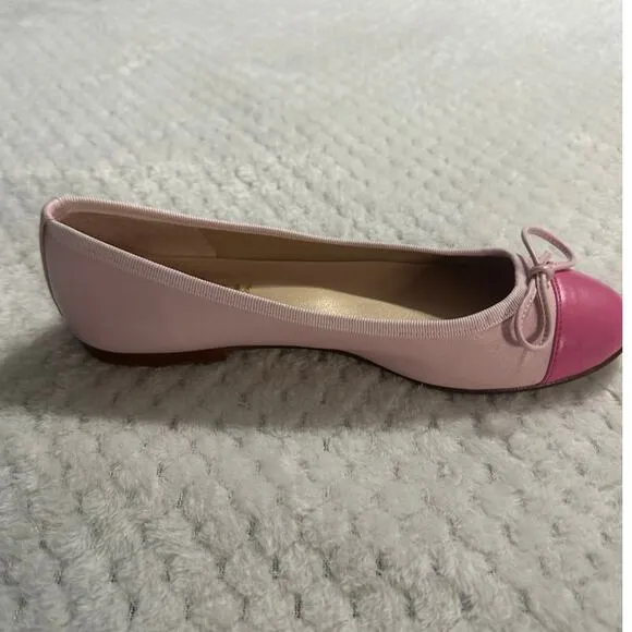 French Sole FS/NY Index Ballet Flats Women's 7B Pink Blush Leather