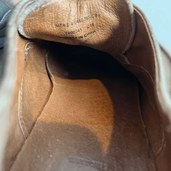 Frye Boots Dark Brown Leather Sam Oxford Lace-Up Dress Shoes Men's Size 9