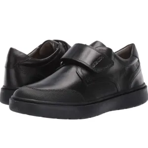 Geox Respira EU 34 Black Leather School Uniform Dress Formalwear Running Shoes…