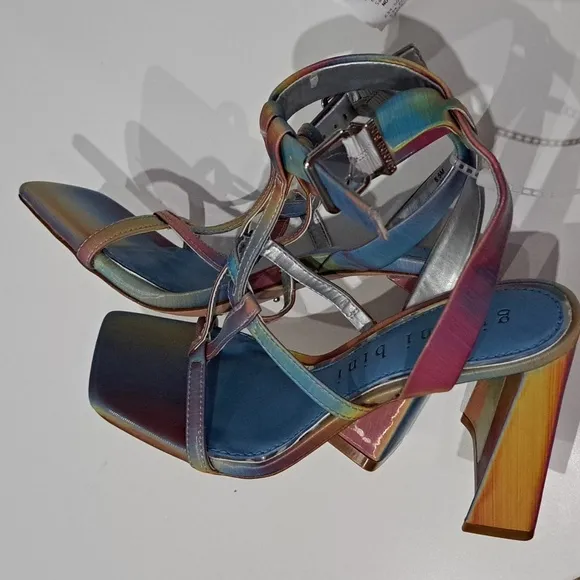 Gianni Bini Bexxile Strappy Square Toe Sandals