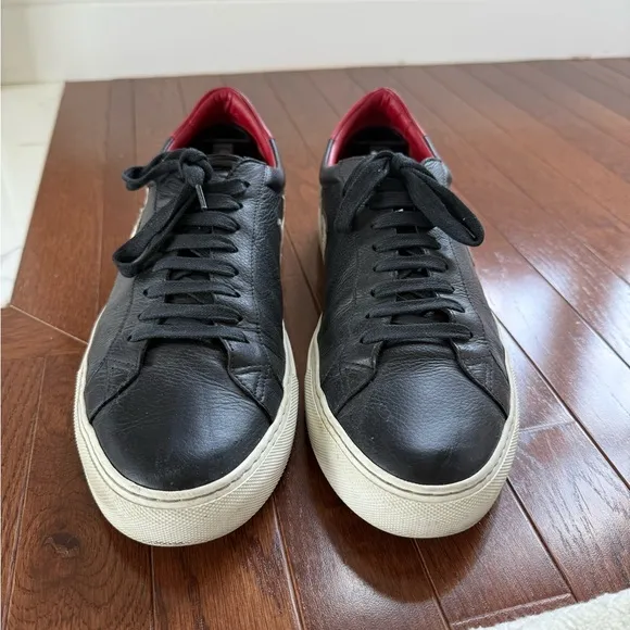 Givenchy Black and Red Men's Sneakers