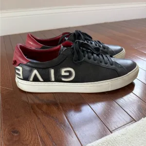 Givenchy Black and Red Men's Sneakers