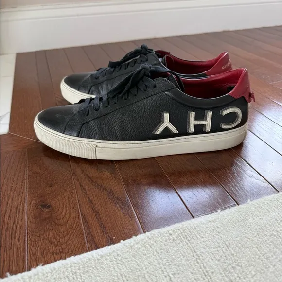 Givenchy Black and Red Men's Sneakers