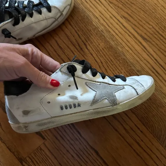 GOLDEN GOOSE- Women's Super-Star, Size 7-Used Condition