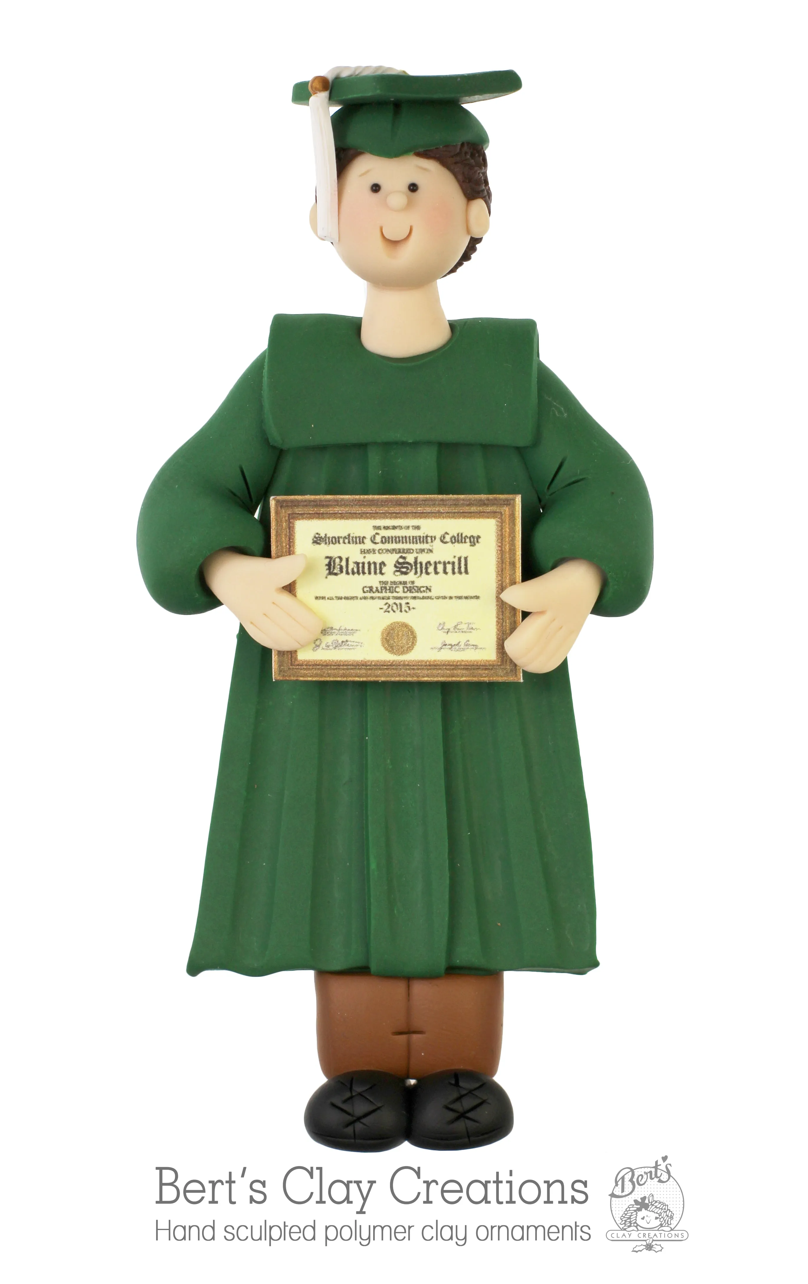 Graduate Ornament Full Length - Basic Version