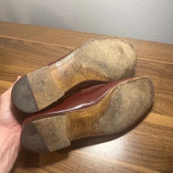 Gucci  Mens Horsebit Bordeaux  Loafer Size 8,5(actual size US 9,5-10.)