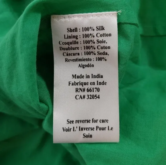 Hemant &amp; Nandita Mintzita Maxi Green Dress