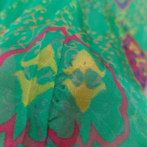 Hemant &amp; Nandita Mintzita Maxi Green Dress
