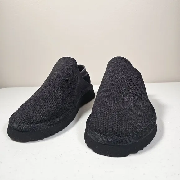 Hugo Boss Homium Slip-On Shoes Knitted Mules Comfort Flats Black Size Eur 41 NEW