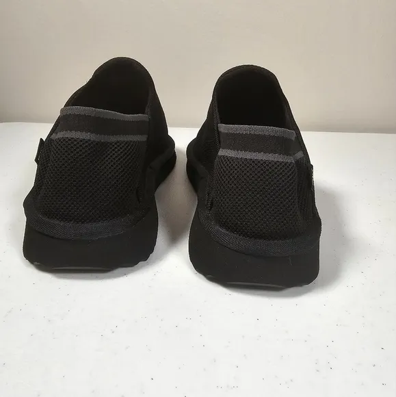 Hugo Boss Homium Slip-On Shoes Knitted Mules Comfort Flats Black Size Eur 41 NEW