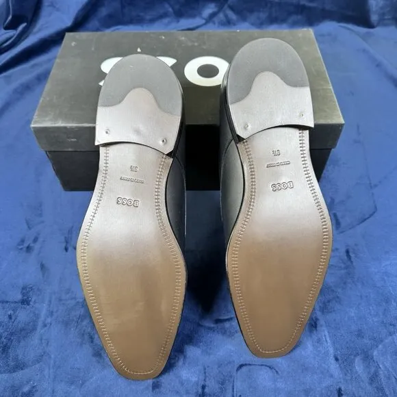 Hugo Boss Lisbon Derby Dress Shoe Black Dress Shoes Size 10.5 0005