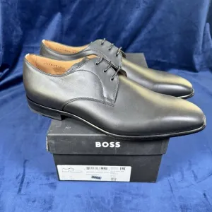 Hugo Boss Lisbon Derby Dress Shoe Black Dress Shoes Size 10.5 0005