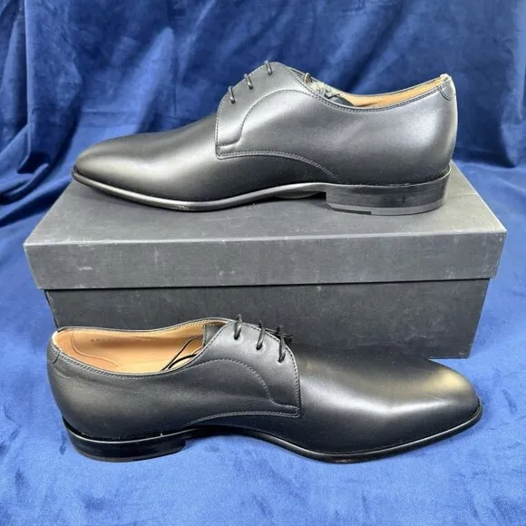Hugo Boss Lisbon Derby Dress Shoe Black Dress Shoes Size 10.5 0005