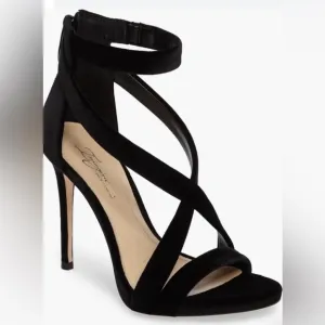 Imagine by Vince Camuto-black satin evening shoe-size 7.5