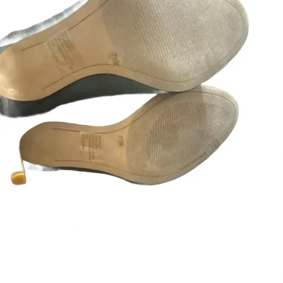 INC peep toe  high heel bootie 7.5NWOT
