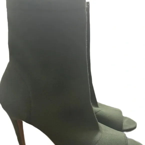 INC peep toe  high heel bootie 7.5NWOT