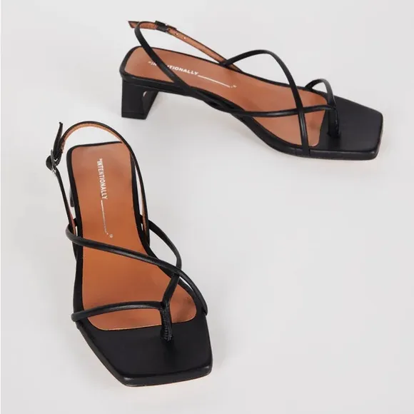 Intentionally blank fifi heeled sandal