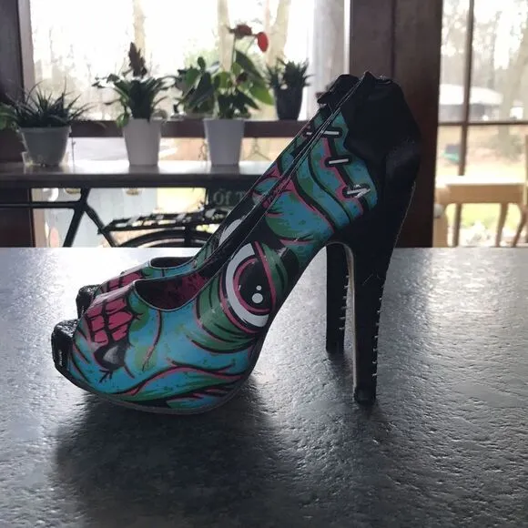 Iron Fist Frakattack Platforms in Blue the wildest we’ve ever had the pleasure..