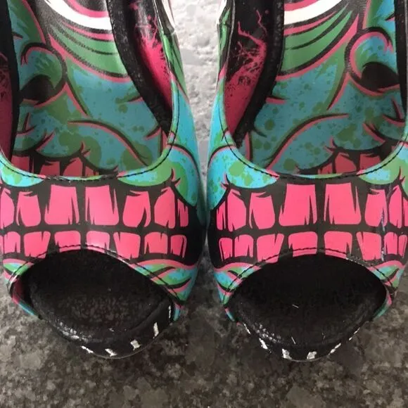 Iron Fist Frakattack Platforms in Blue the wildest we’ve ever had the pleasure..