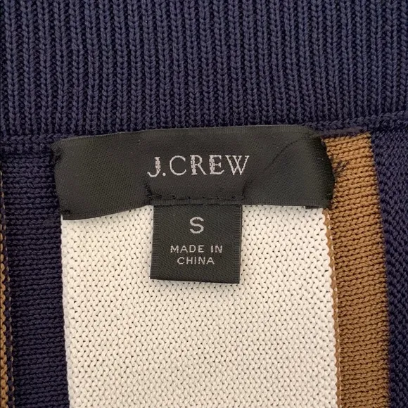 J. Crew Sweater Midi Skirt in Stripe