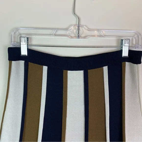 J. Crew Sweater Midi Skirt in Stripe