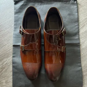 Jared Lang Double Monk Strap Dress Shoes nwt