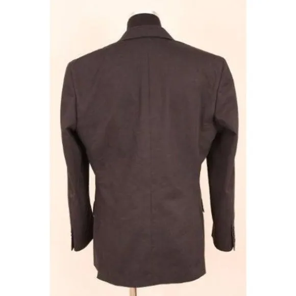 JCrew $388 Mens Ludlow 2 button Tuxedo Jacket 38 R Black chino wedding formal