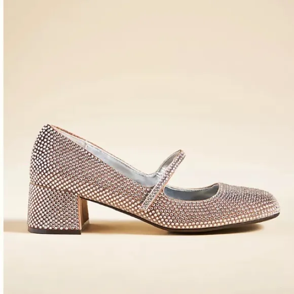 Jeffrey Campbell X ANTHROPOLOGIE REGAL MARY JANE PUMPS