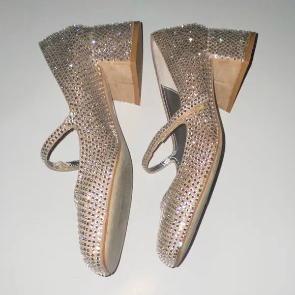 Jeffrey Campbell X ANTHROPOLOGIE REGAL MARY JANE PUMPS