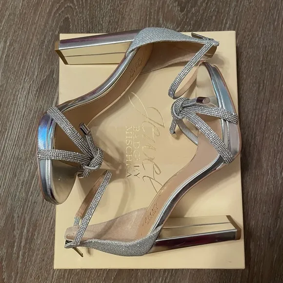 JEWEL BADGLEY MISCHKAWomen's Lexie Platform Dress heels Sandals size 6.5 6 1/2