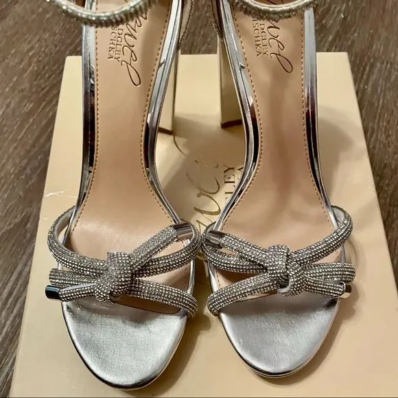 JEWEL BADGLEY MISCHKAWomen's Lexie Platform Dress heels Sandals size 6.5 6 1/2