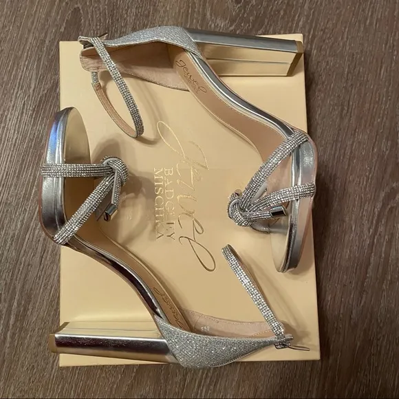 JEWEL BADGLEY MISCHKAWomen's Lexie Platform Dress heels Sandals size 6.5 6 1/2