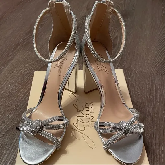 JEWEL BADGLEY MISCHKAWomen's Lexie Platform Dress heels Sandals size 6.5 6 1/2