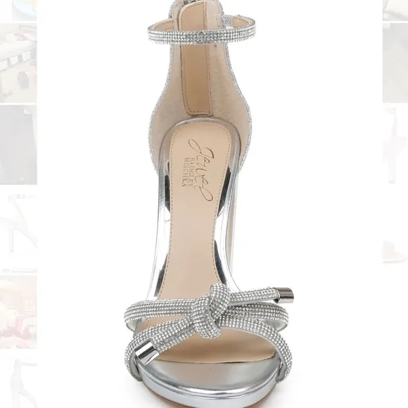 JEWEL BADGLEY MISCHKAWomen's Lexie Platform Dress heels Sandals size 6.5 6 1/2