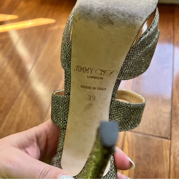 Jimmy Choo Kuki Wedding Pump Shoes 39
